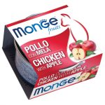MONGE FRUITS CAT POLLO CON MELA 80GR