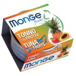 MONGE FRUITS CAT TONNO CON FRUTTA 80GR
