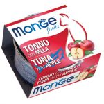 MONGE FRUITS CAT TONNO CON MELA 80GR