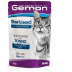 MONGE GEMON BUSTE GATTO STERILIZZATO TONNO 100GR