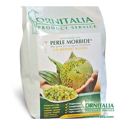ORNITALIA PERLE MORBIDE VERDI 800GR