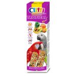 CLIFFI STICKS PAPPAGALLI GRANDI FRUTTA TROPICALE E MIELE 150GR