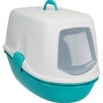 TRIXIE CASSETTA IGIENICA BERTO TOP 39x42x59CM COLORE AZZURRO/GRIGIO