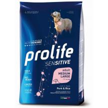 PROLIFE DOG STERILISED SENS. PORK&RICE MINI 2 KG