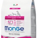 MONGE DOG EXTRA SMALL ADULT 3KG