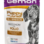 MONGE GEMON BUSTE CANE PUPPY & JUNIOR POLLO 100GR
