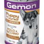 MONGE GEMON DOG PUPPY & JUNIOR POLLO E TACCHINO 415GR