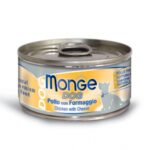 MONGE NATURAL DOG POLLO CON FORMAGGIO 95GR