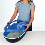 TRIXIE CASSETTA IGIENICA BERTO 39x22x59CM COLORE BLU