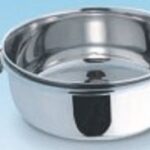 NOBBY CIOTOLA INOX CON HOLDER CON FISSAGGIO A VITE DIAM. 8CM 0,15LT