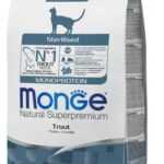 MONGE CAT STERILIZED TROTA 10KG