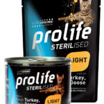 PROLIFE CAT STERILISED ADULT LIGHT TURKEY&GOOSE - Busta 85g