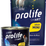 PROLIFE DOG SMART ADULT CHICKEN&RICE MINI - Busta 100g