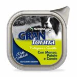 NUTRENA GRANFORMA DOG PATE' MANZO E VERDURE 300GR
