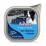 NUTRENA GRANFORMA DOG PATE' SALMONE E VERDURE 300GR