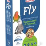 RAGGIO DI SOLE INSEPARABILI E CALOPSITI ALLA FRUTTA 1KG