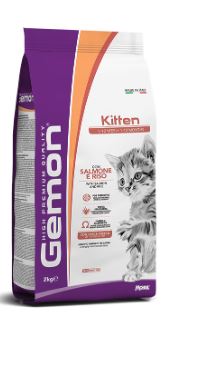 MONGE GEMON CAT KITTEN SALMONE 2KG