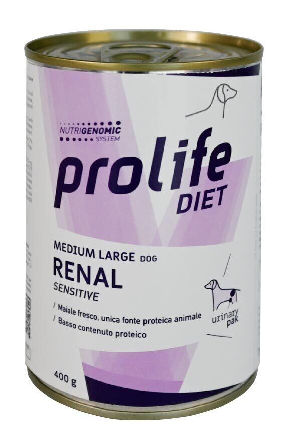 PROLIFE DOG VET RENAL SENSITIVE - nuova proteina - 400 GR