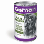 MONGE GEMON DOG ADULT ALL BREED VITELLO, FEGATO E ORTAGGI 1250GR