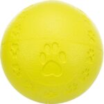 TRIXIE PALLA PIENA CON IMPRONTE,DIAMETRO 7CM LIME