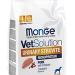 MONGE VETSOL CANINE URINARY STRUVITE 12KG