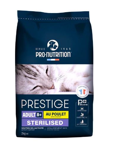 *PRESTIGE CAT 8+ STER 2KG