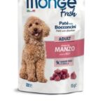 MONGE FRESH BUSTE DOG MANZO 85GR