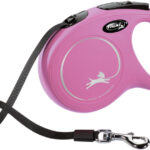 TRIXIE FLEXI NEW CLASSIC IN FETTUCCIA, XS, 3M, ROSA