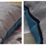 DRPET SOFTY CUSCINO SFODERABILE CM.60X100 MALMO 85/92 BLU-GRIGIO