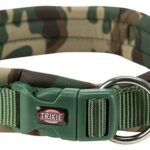 TRIXIE PREMIUM COLLARE MOLTO ALTO CON IMBOTTITURA IN NEOPRENE L, 49-55CM/25MM, CAMOUFLAGE/FORESTA