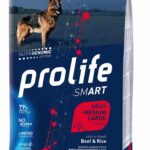 PROLIFE DOG SMART ADULT BEEF&RICE MEDIUM/LARGE 2,5KG