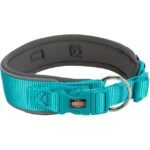 TRIXIE PREMIUM COLLARE ALTO IMBOTTITO M-L 40-48CM/40MM ACQUA MARINA