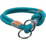 TRIXIE BE NORDIC COLLARE SEMISTRANGOLO S,35CM, DIAMETRO 6MM PETROLIO