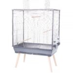 ZOLUX GABBIA NEOLIFE  UCCELLI 80 GRIGIA 810 x 480 x 1.300 mm