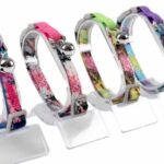 d LG CAT COLLAR FLOWER SPLASH20-30CM / 10MM MIXED COLORS