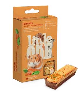 *LITTLE ONE BISCOTTI CAROTA/SPINACI 5X7G