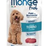 MONGE FRESH BUSTE DOG TONNO 85GR