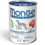MONGE DOG MONOPROTEICO FRUTTA CONIGLIO E MELA 400GR