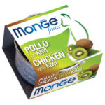MONGE FRUITS CAT POLLO CON KIWI 80GR