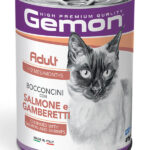 MONGE GEMON CAT ADULT SALMONE E GAMBERETTI 415GR