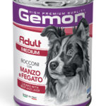 MONGE GEMON DOG ADULT MEDIUM MANZO E FEGATO 415GR