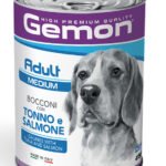 MONGE GEMON DOG ADULT TONNO E SALMONE 415GR