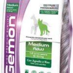MONGE GEMON DOG MEDIUM ADULT AGNELLO E RISO "E" 15KG