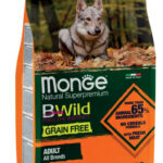MONGE BWILD GRAIN FREE DOG ANATRA E PATATE 12KG
