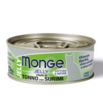 MONGE JELLY GATTO FILETTI DI TONNO E SURIMI 80GR