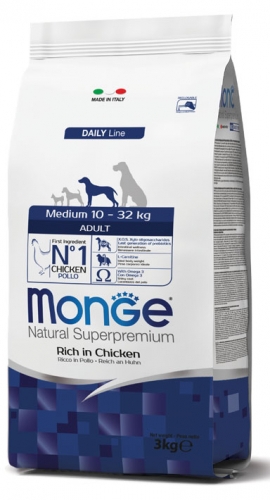 MONGE MEDIUM ADULT 3KG