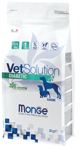 MONGE VETSOL CANINE DIABETIC 12KG