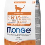 MONGE MONOPROTEICO CAT STERILIZZATO ANATRA 1,5KG