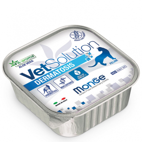 MONGE VETSOL FELINE DERMATOSIS 100GR