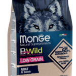 MONGE BWILD LOW GRAIN DOG ADULT OCA 2,5KG